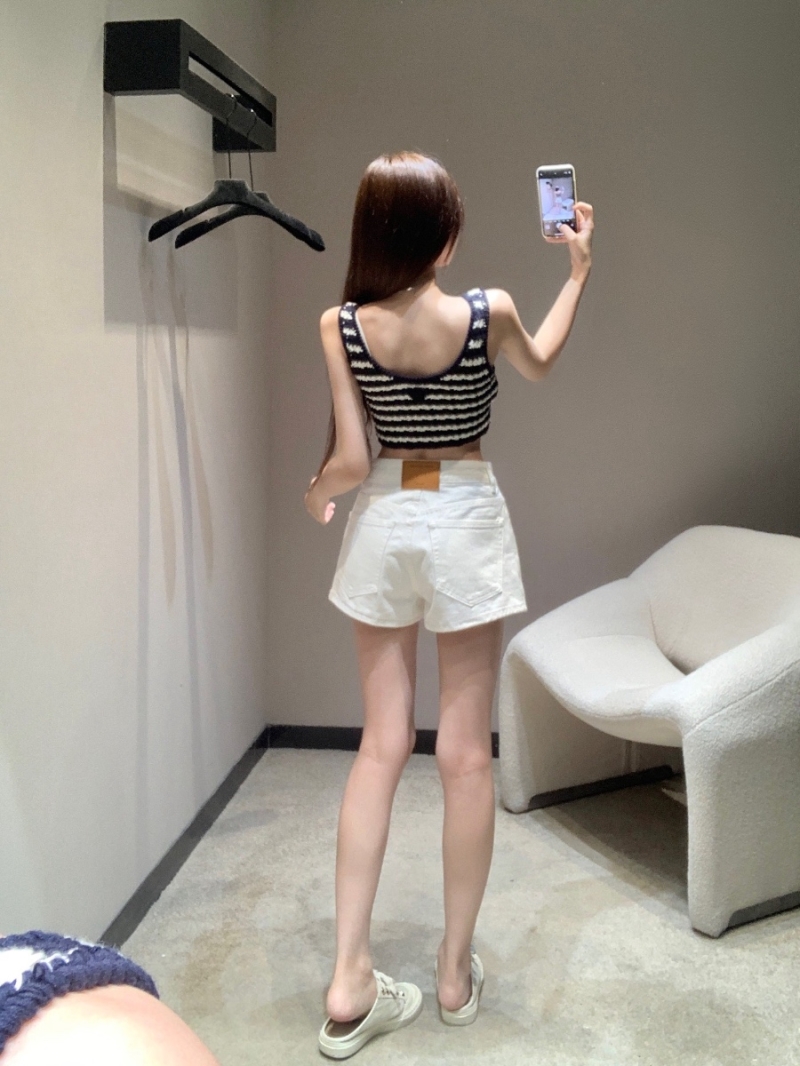 Alexander Wang 2025 Spring/Summer Exclusive White Denim Skort