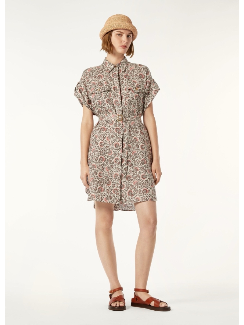 Loro Piana Idris Silk Dress - Luxe Romantic Resort Style