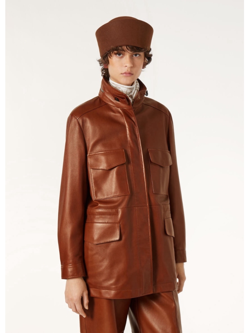 Loro Piana Traveler Genuine Leather Jacket - Exclusive Custom Craftsmanship, Adjustable Waist, Detachable Hood
