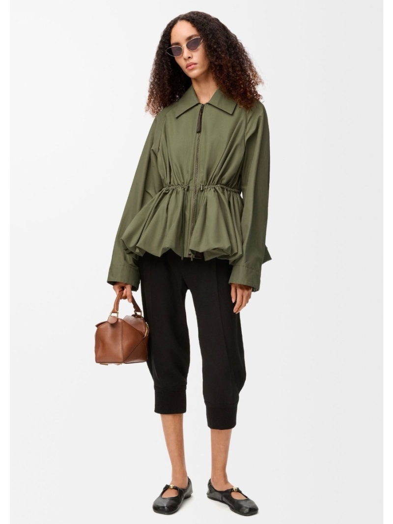 Loewe 25 Cinched Waist Jacket - Luxe Drawstring Design with Blooming Hem