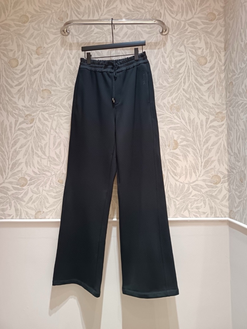 YSL Saint Laurent Unisex Black Relaxed Fit Sweatpants