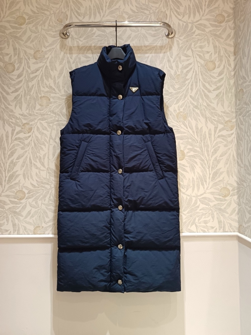 Prada Long Down Vest