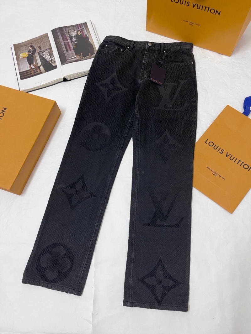 Louis Vuitton LV Monogram Denim Jeans Pants