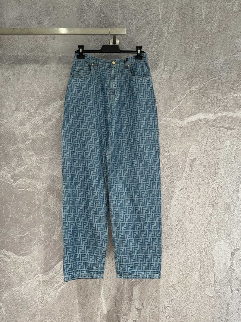 Fendi FF Denim Pants