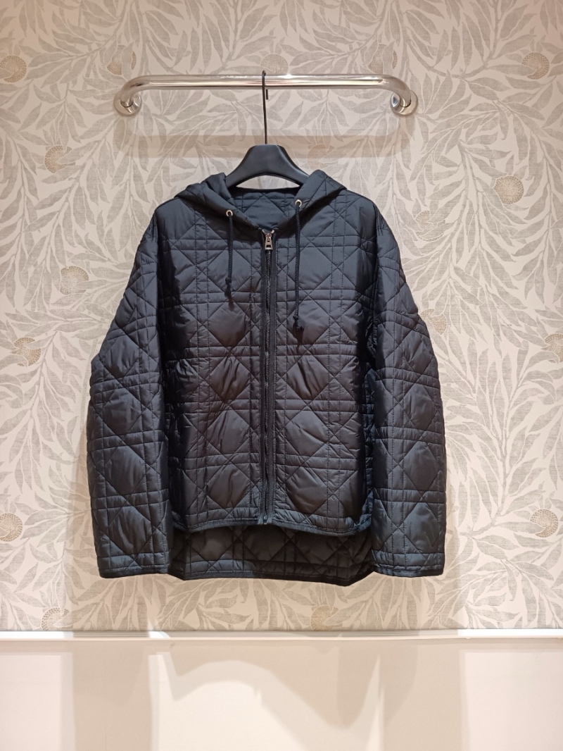 Dior Quilted Hooded Jacket