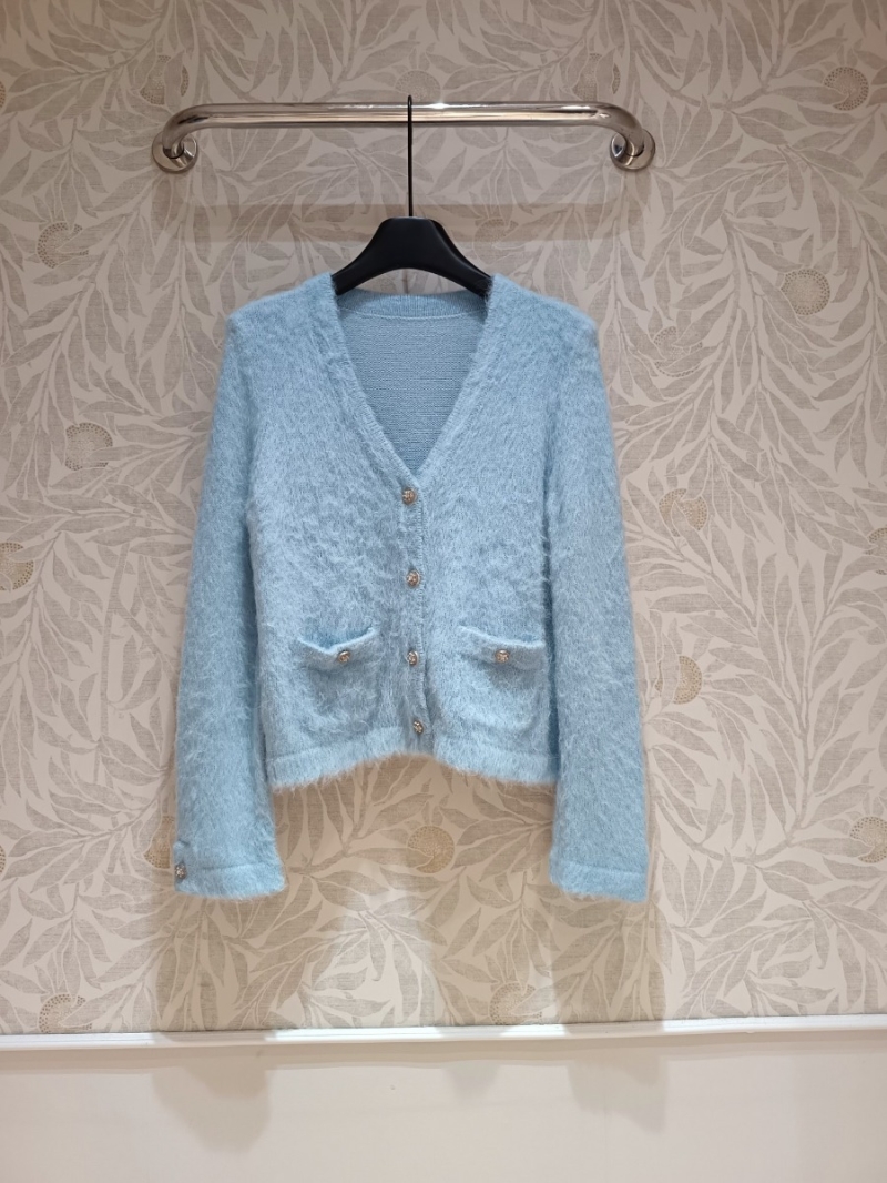 Chanel Snowflake Button Cashmere and Alpaca Cardigan