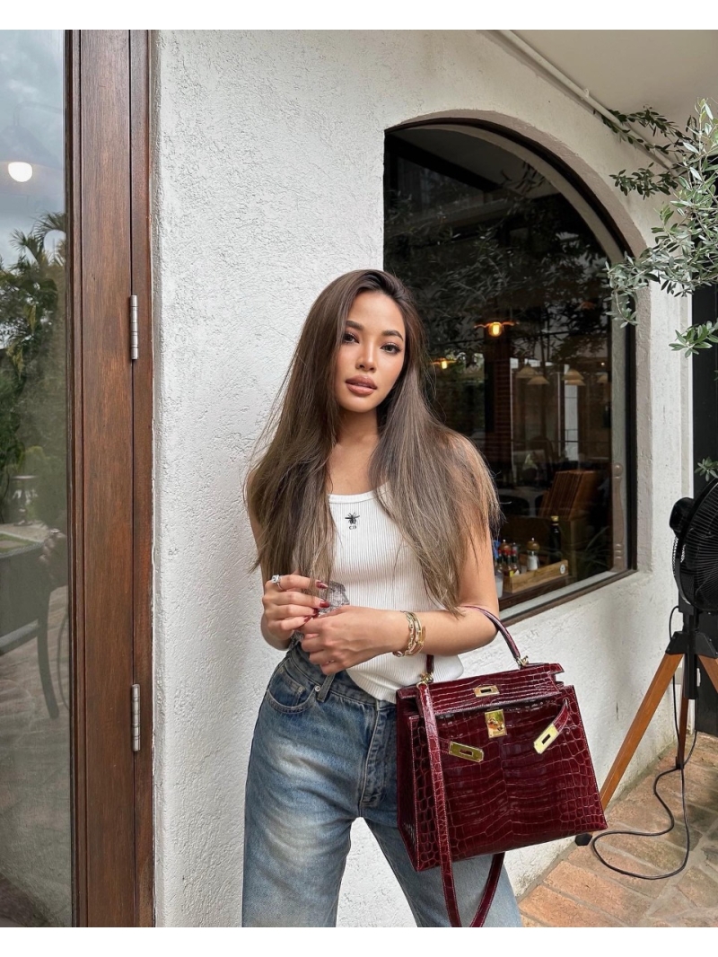 Dior Exclusive Bee Embroidered Slim-Fit Tank Top - White