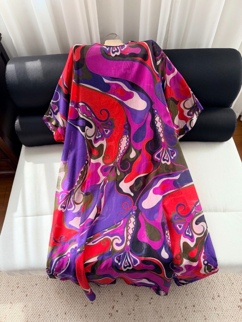 Pucci Limited Edition Orchidee Print Pullover Dress