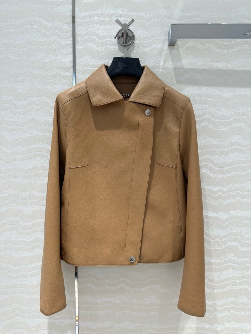 Hermes 2024 Limited Edition Imported Lambskin Collar Jacket