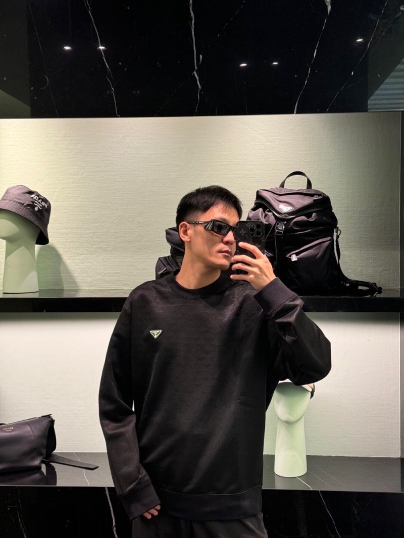 Prada 2024 Jacquard Sweatshirt