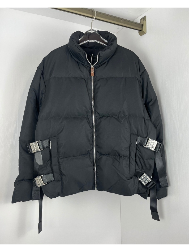 Givenchy 2024 4G Buckle Down Jacket – Black