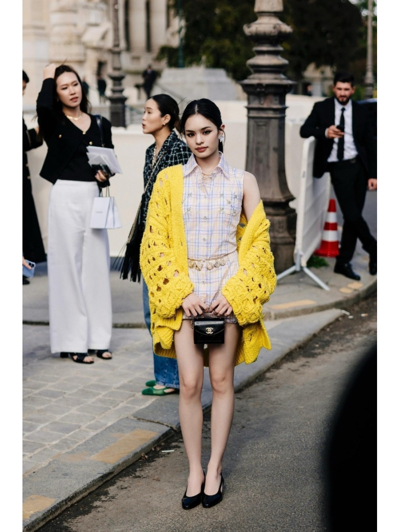 Chanel 25C Early Spring Collection Colorful Checkered Embellished Sleeveless Jumpsuit