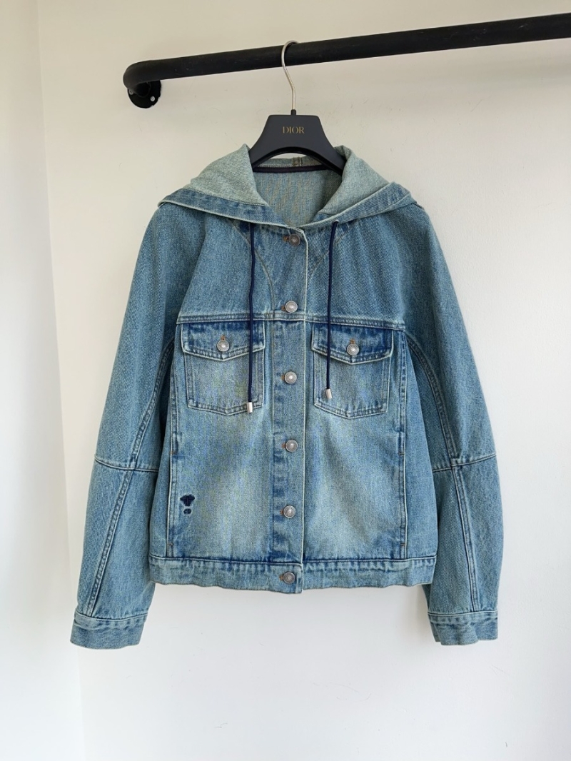 Dior 25 Spring/Summer Stylish Denim Jacket Blue