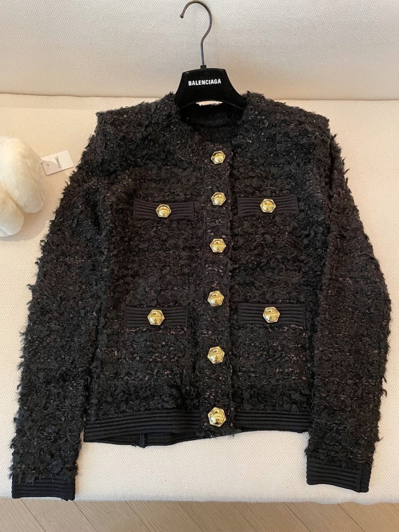 Balmain New Textured Tweed Jacket