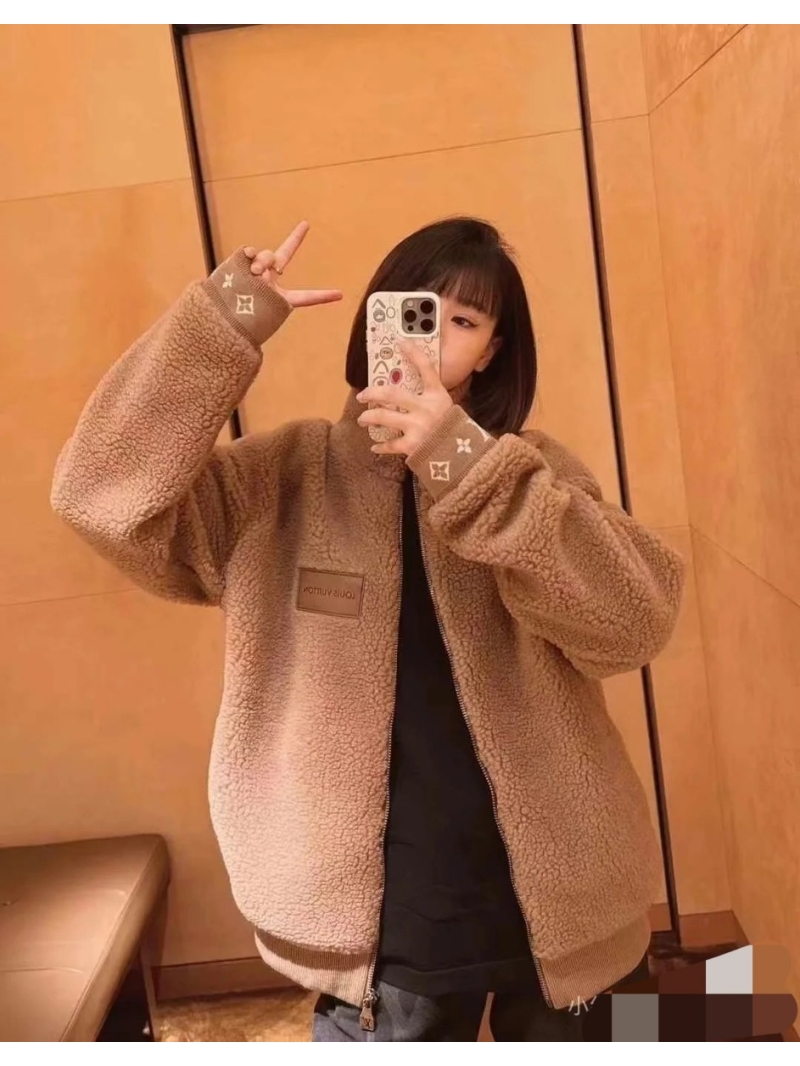 Louis Vuitton LV Vintage Teddy Fleece Jacket