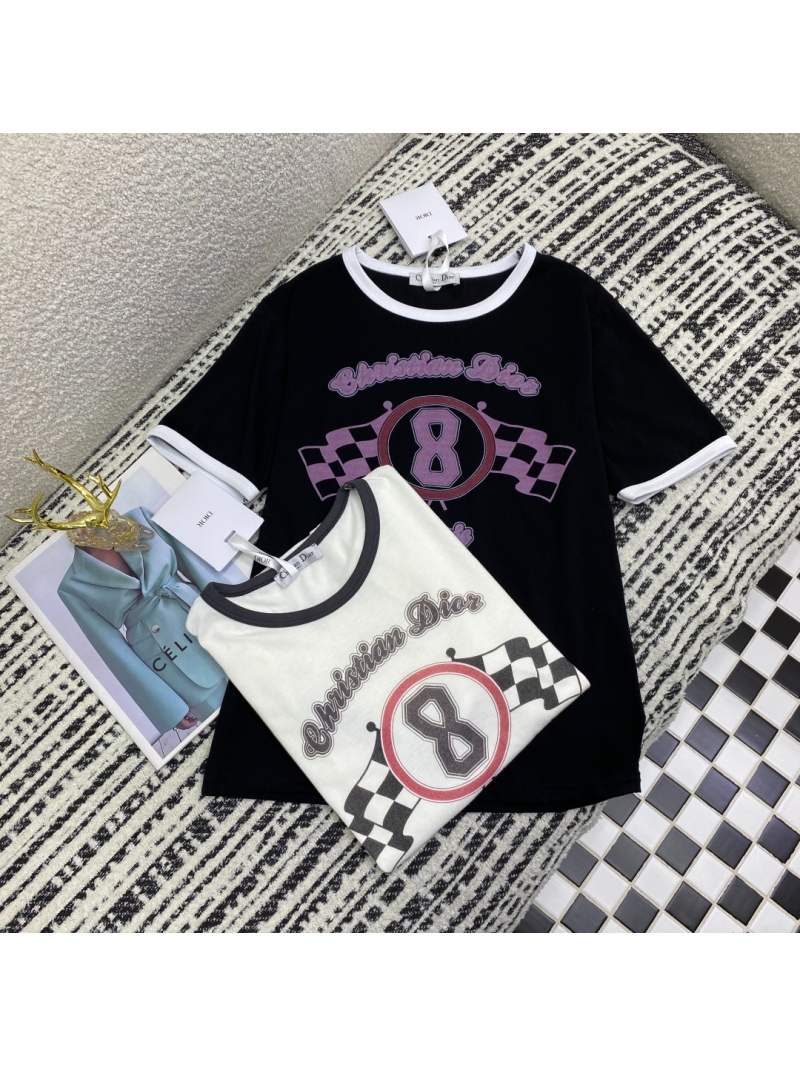 Dior 2025 Early Spring Collection Cotton Crewneck T-Shirt