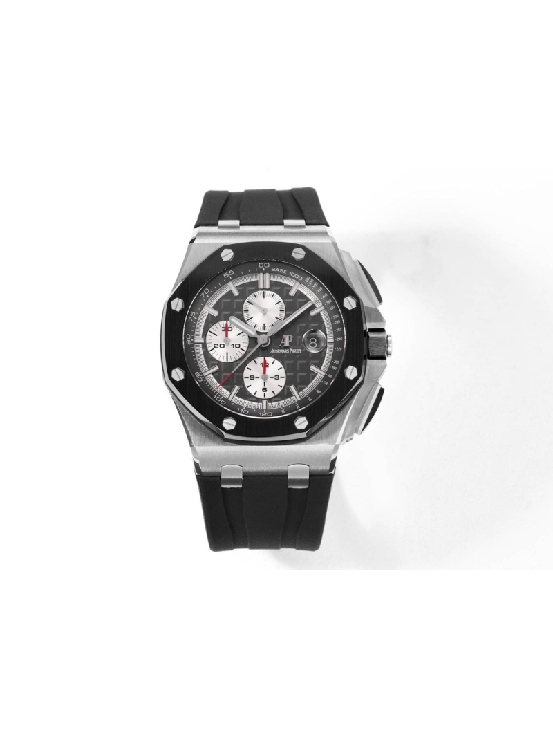 Audemars Piguet Royal Oak Offshore Series: A Masterpiece of Fine Aesthetics 26470 silver black
