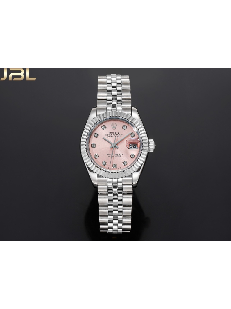 Rolex Women's Datejust 28mm with Genuine Diamonds pink