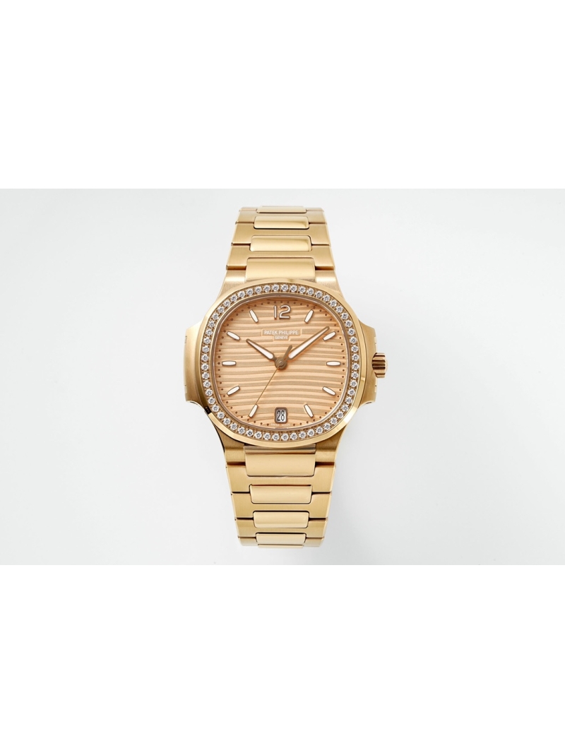 Patek Philippe Nautilus 7118 Ladies' gold diamond Watch: The "Most Beautiful Nautilus Design" 