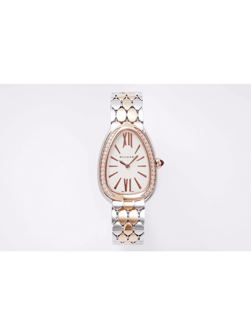 Bvlgari Serpenti Seduttori Gold Shadow Watch with diamond mix rose gold
