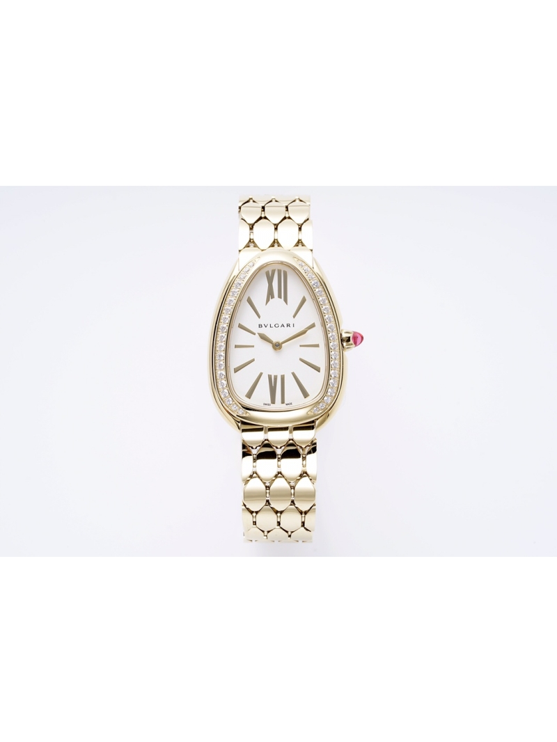 Bvlgari Serpenti Seduttori Gold Shadow Watch with diamond gold