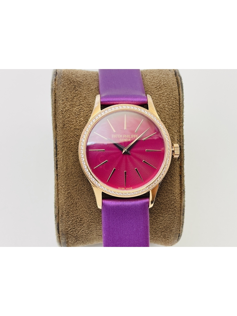 Patek Philippe Classic Women's Watch Series 4897 with diamond purple