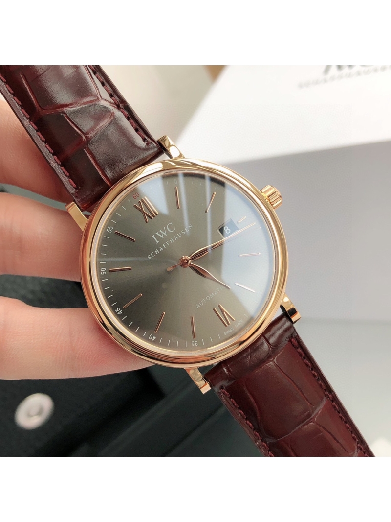 IWC Portofino Automatic Watch - Model: IW356504 gray