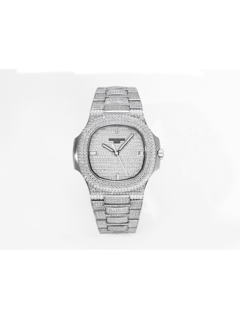 Patek Philippe Parrot Beak Starry Sky Edition Watch diamond silver