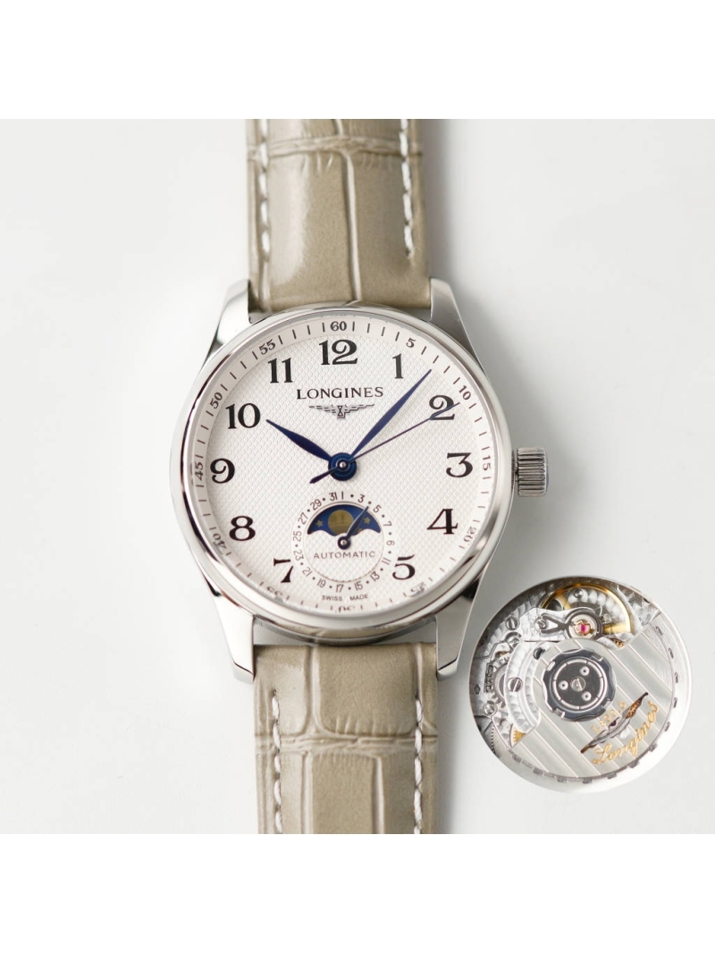 Longines Master Collection Women's Watch L2.409.4.87.4 number light brown