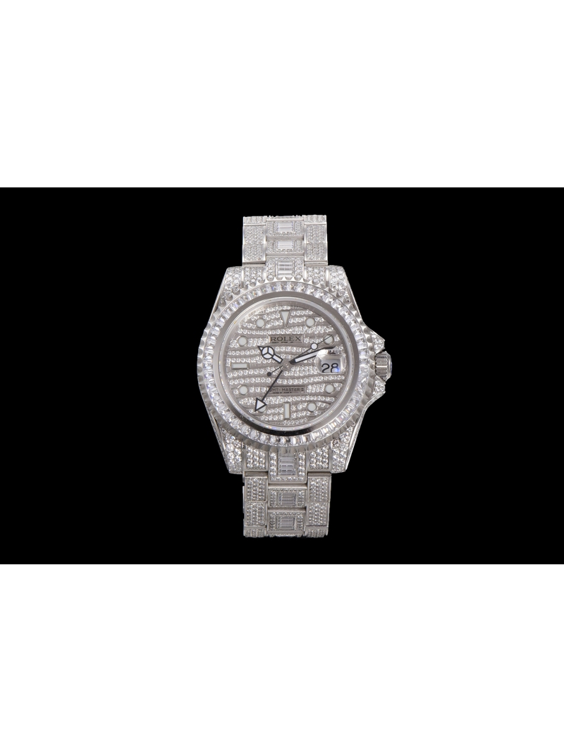 Rolex Luxurious Rolex GMT Master II Full Starry Sky Diamond Edition Platinum