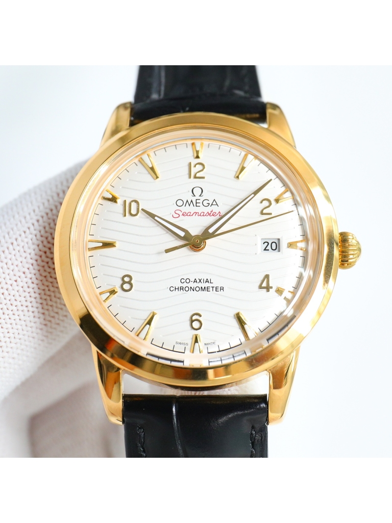 OMEGA Seamaster Series Ultra-Thin Men's Automatic Mechanical Watch Gold