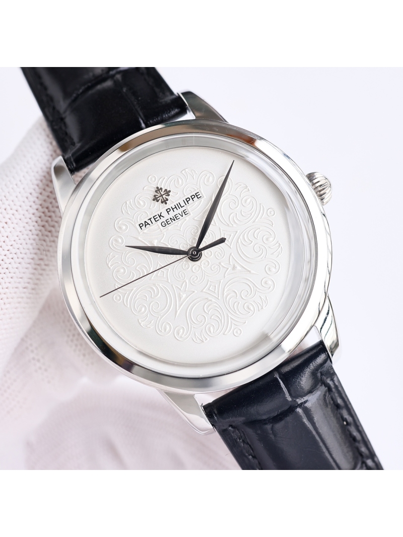 Patek Philippe Geneve Classic Series: Ultra-Thin Automatic Men's Watch Platinum