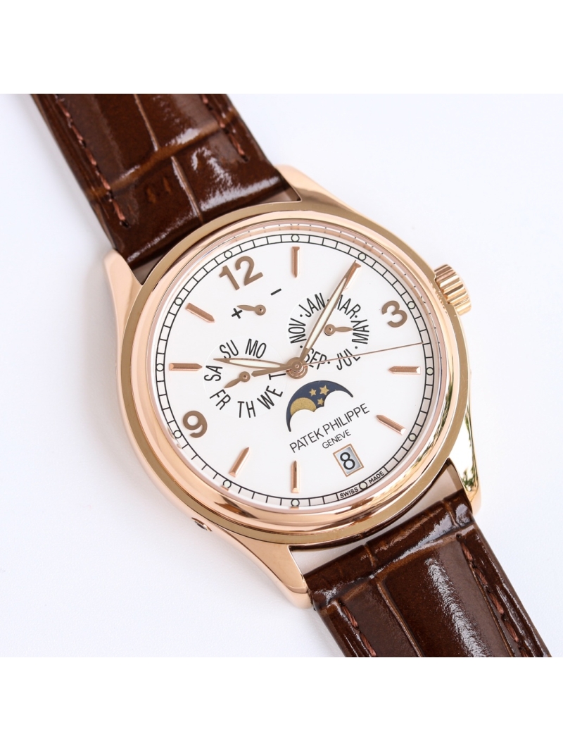 Patek Philippe Chronograph Series 5146R 5147 Rose Gold White - The Epitome of Craftsmanship