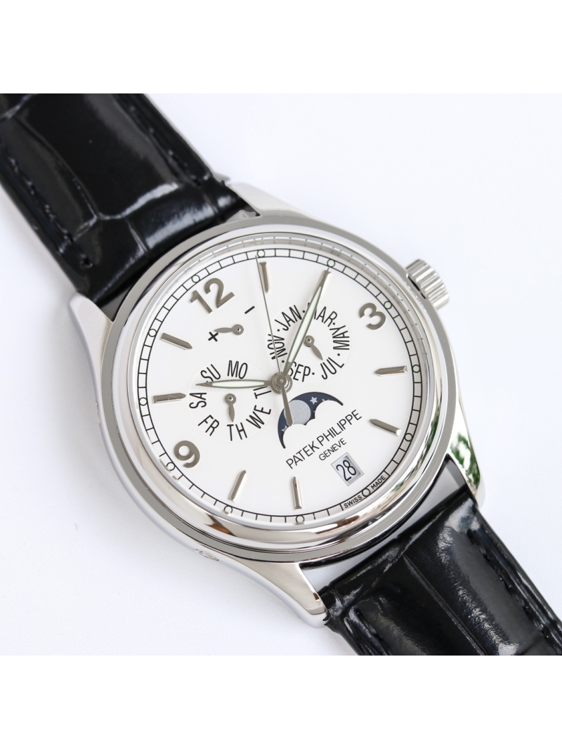 Patek Philippe Chronograph Series 5146R 5147 Platinum White- The Epitome of Craftsmanship