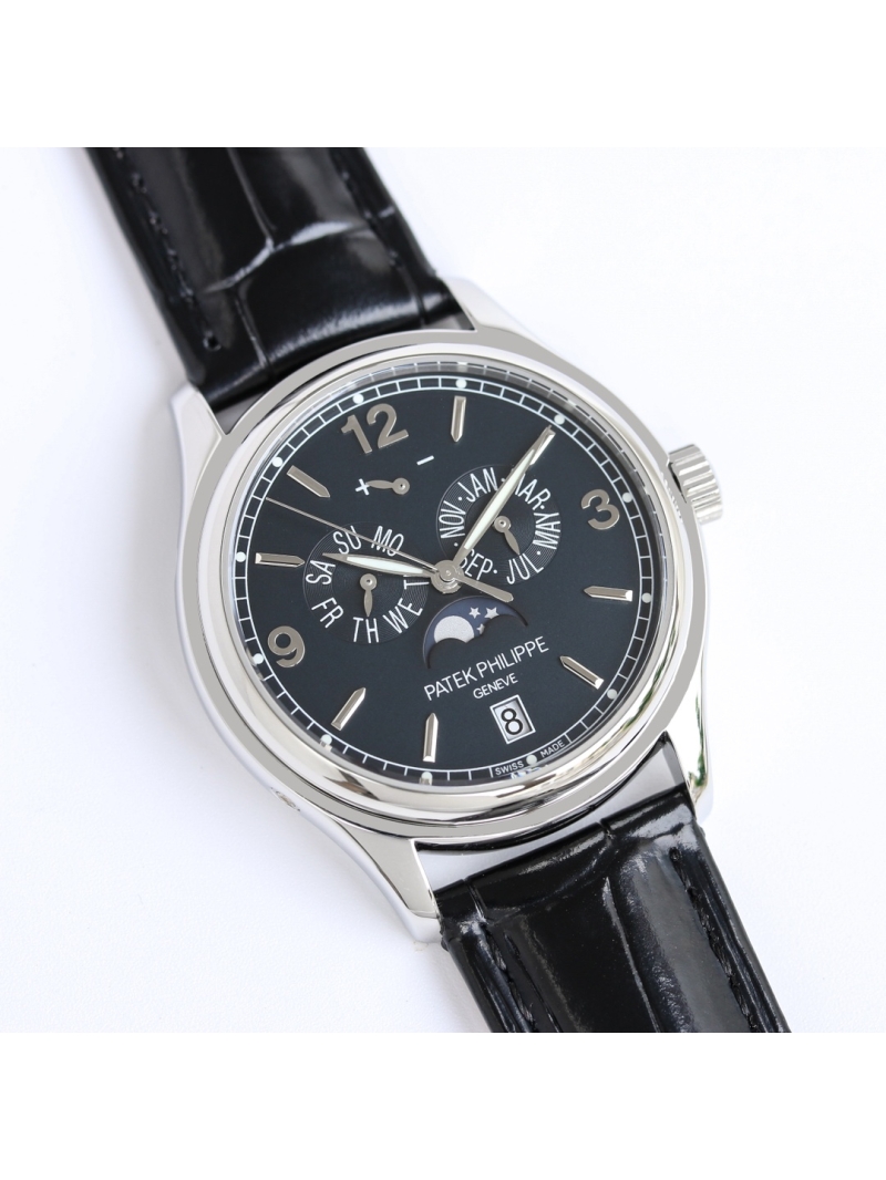 Patek Philippe Chronograph Series 5146R 5147 platinum dark blue