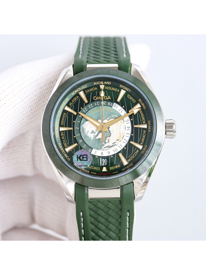Omega New Seamaster Aqua Terra World Time Watch