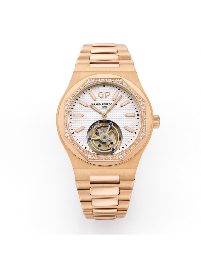 Girard-Perregaux and Patek Philippe Limited Edition Middle East Tourbillon Watch Gold
