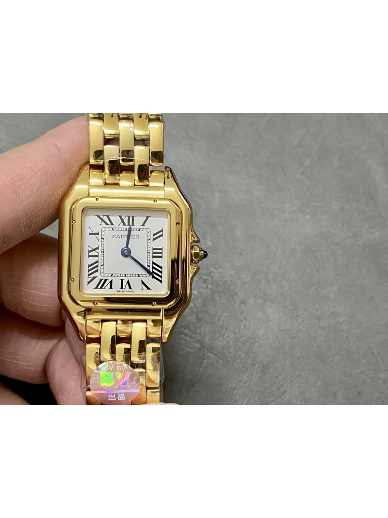 Cartier Panthère de Cartier Medium Model Watch (27x37mm) Gold