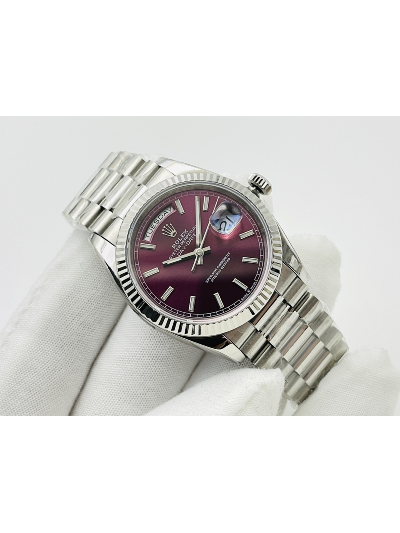 Rolex Day-Date President Series Watch - 36mm Grape