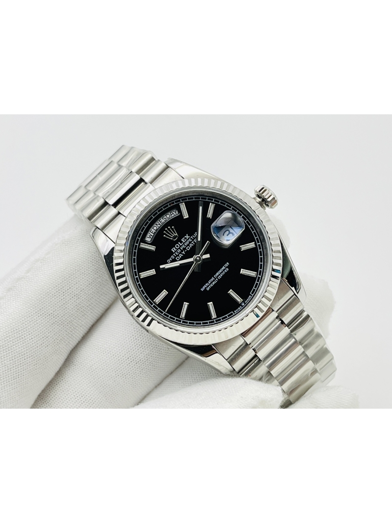 Rolex Day-Date President Series Watch - 36mm black