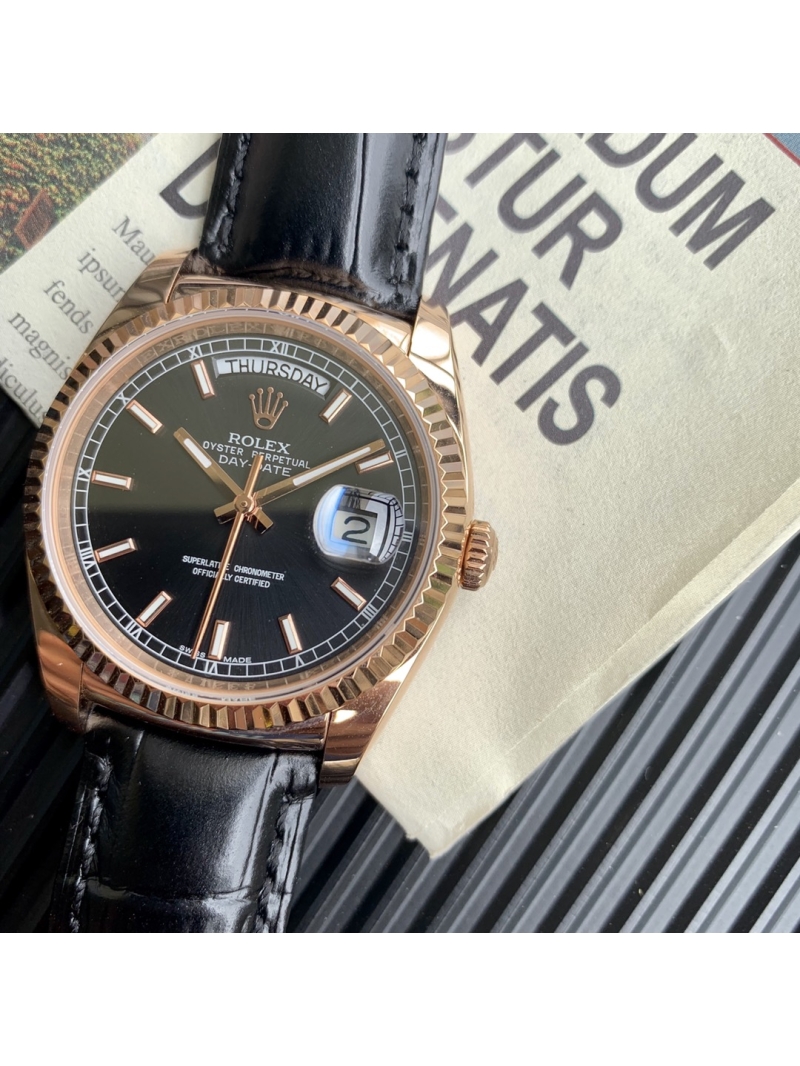  Rolex Oyster Perpetual Day-Date Series - Exclusive Edition So black