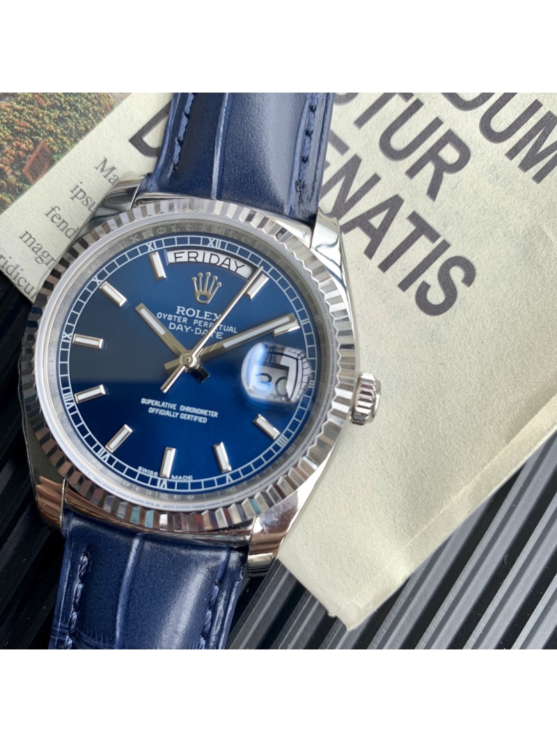  Rolex Oyster Perpetual Day-Date Series - Exclusive Edition Blue