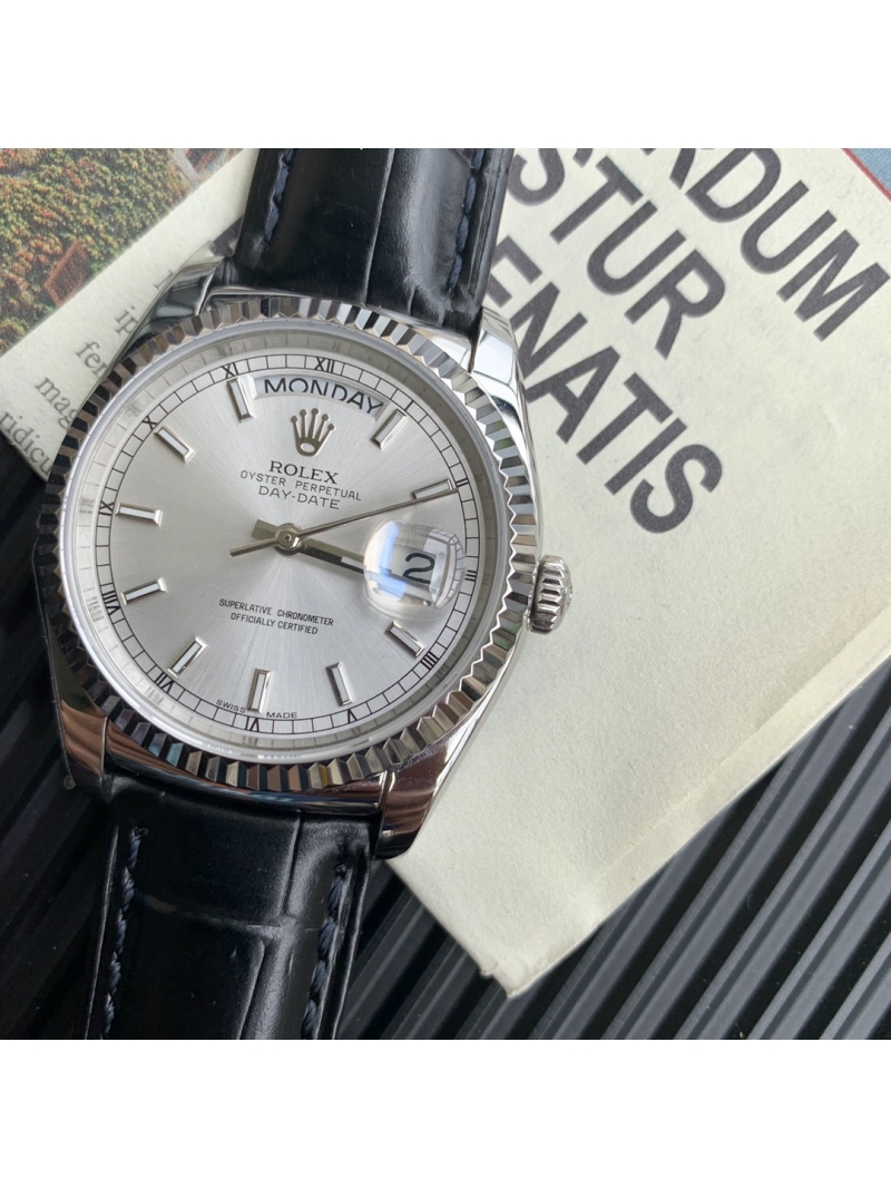  Rolex Oyster Perpetual Day-Date Series - Exclusive Edition black with white plate