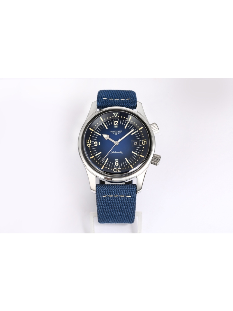 Longines Legend Diver Watch L3.774.4.60.2 - 42.00 mm blue