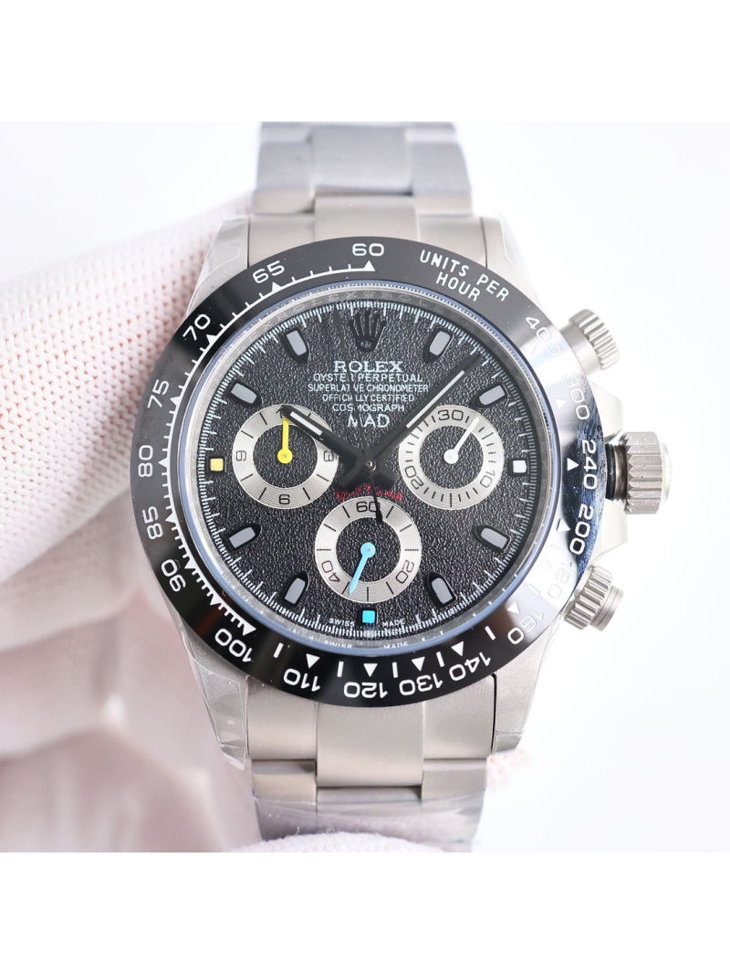 Rolex Cosmograph Daytona Oyster 40mm platinum BLAKEN dark graphite dial