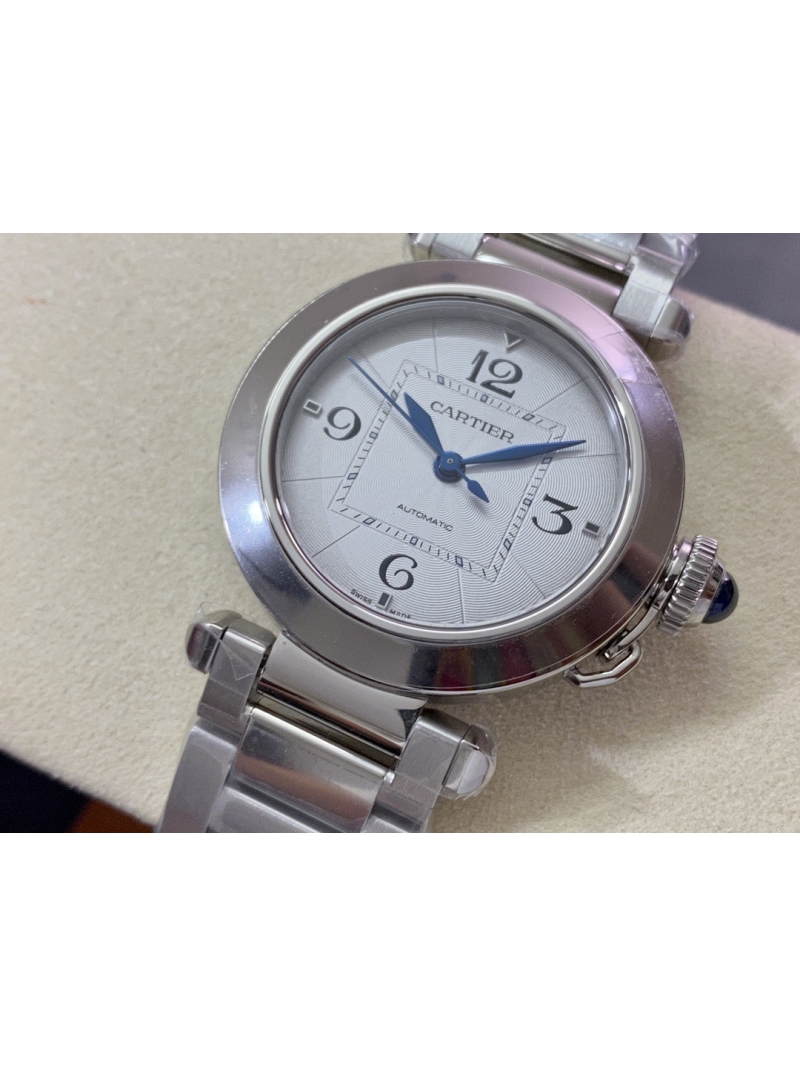 Cartier Pasha de Cartier Iconic Stainless Steel Watch