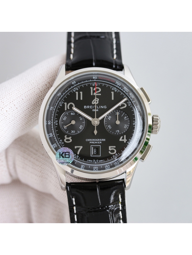 Breitling Premier B01 Chronograph 42 Norton Edition Watch black dial