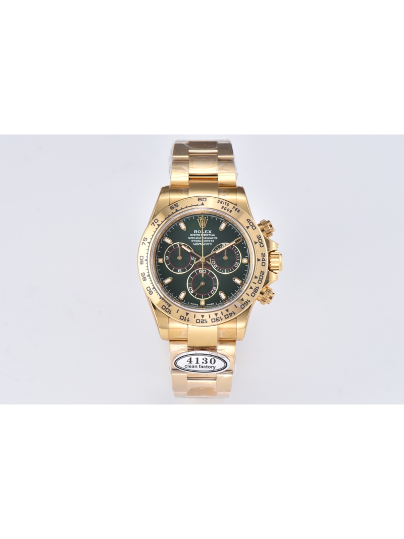 Rolex Cosmograph Daytona 40mm Oyster Perpetual green dial with gold
