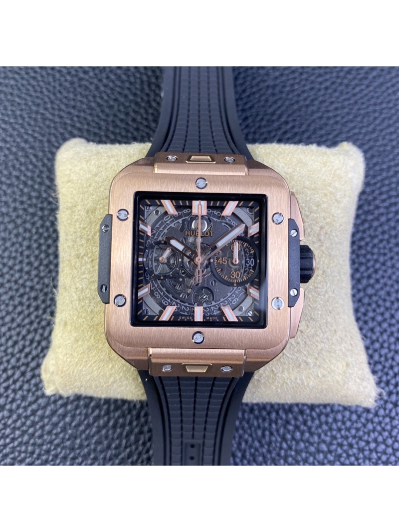 Hublot Square Bang Unico King Gold 42mm