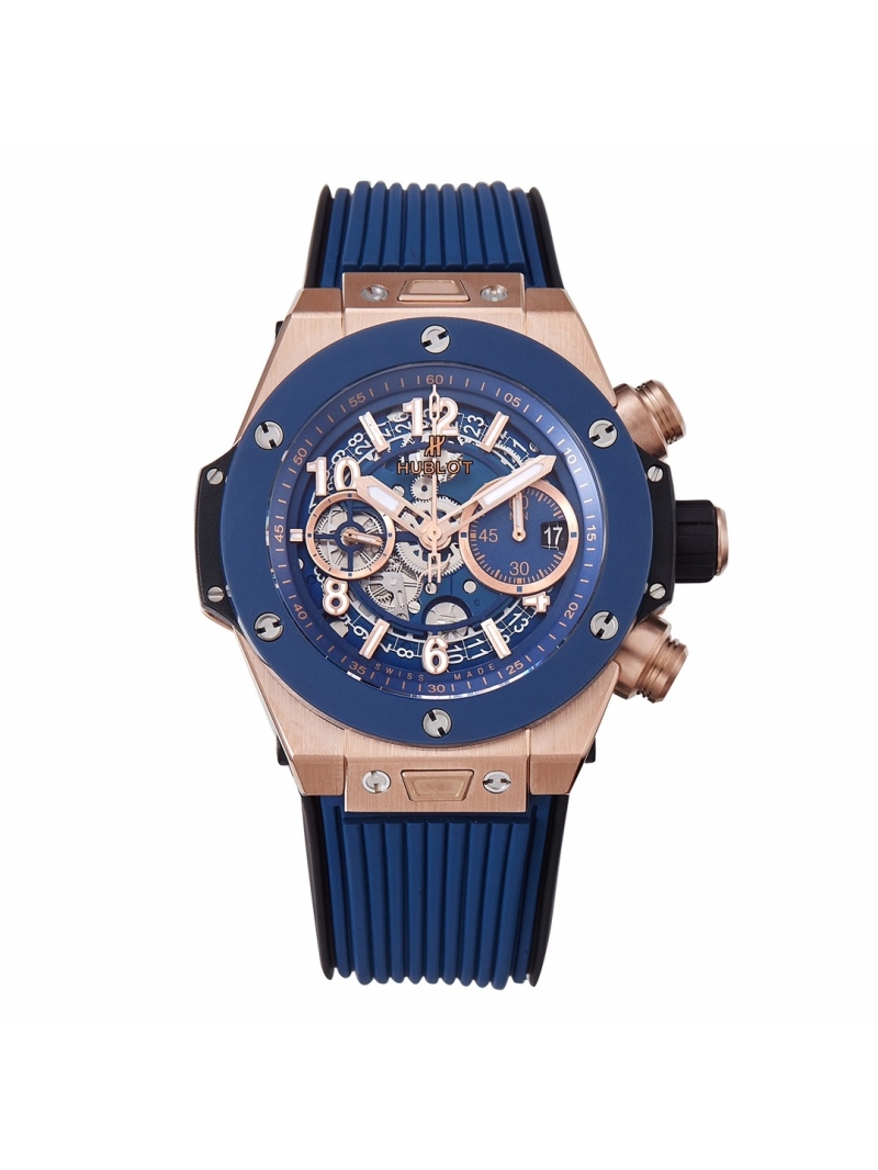 Hublot Big Bang Unico King Gold Blue Ceramic 44mm
